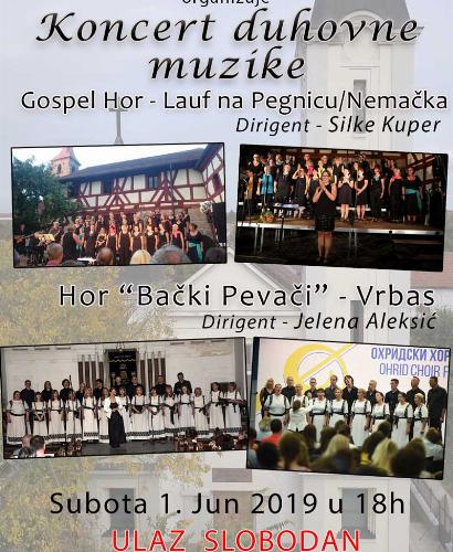KONCERT DUHOVNE MUZIKE