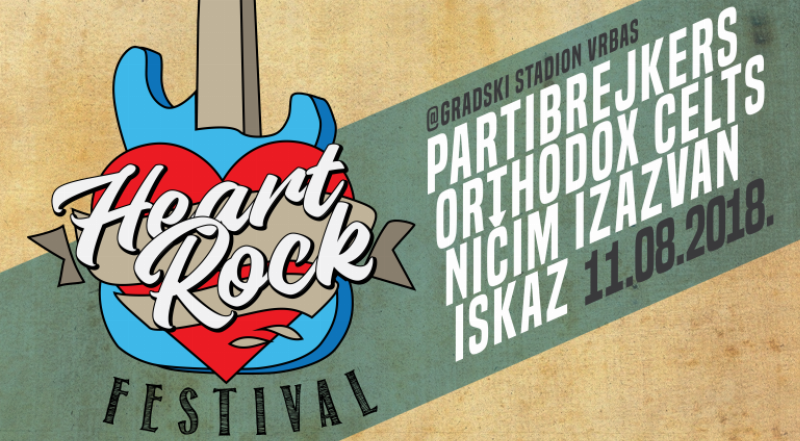 POČELA PRODAJA ULAZNICA ZA “Heart rock fest“ U VRBASU