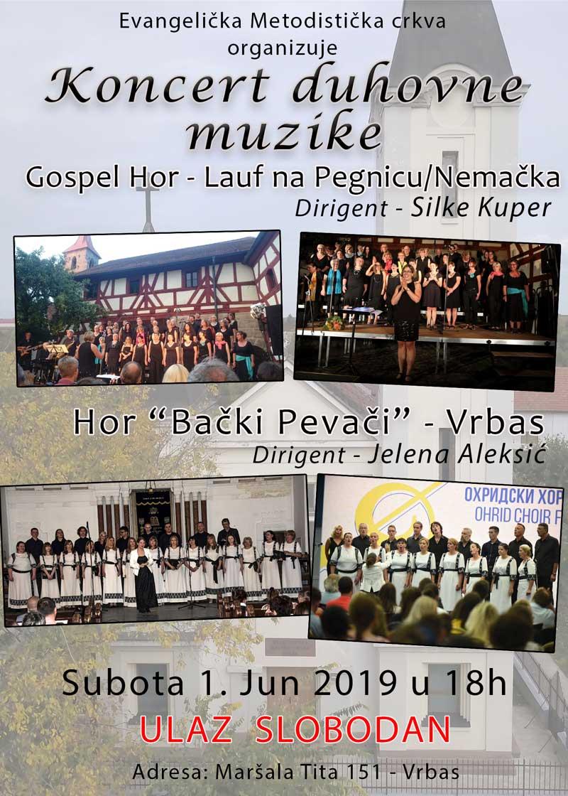 KONCERT DUHOVNE MUZIKE