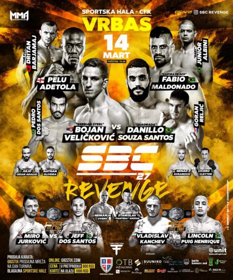 MMA NOĆ U VRBASU