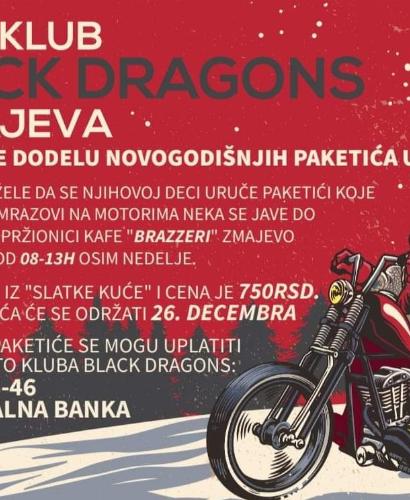 DODELA NOVOGODIŠNjIH PAKETIĆA U ZMAJEVU