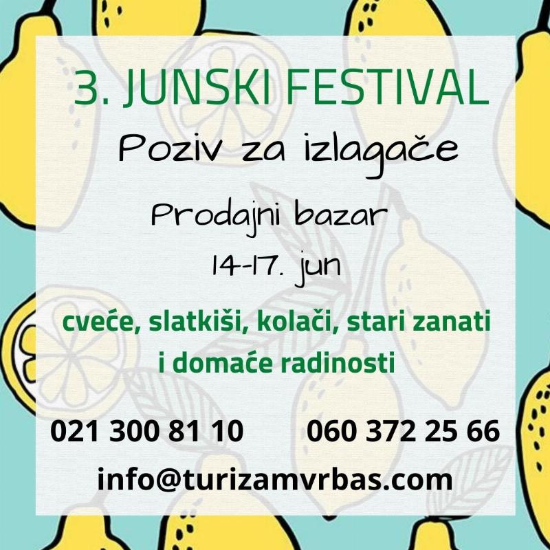 TREĆI JUNSKI FESTIVAL